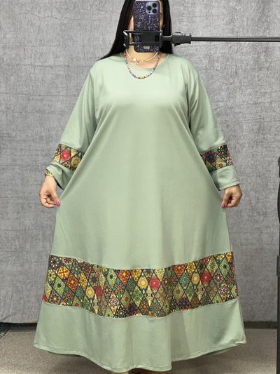 پیراهن خرج کار سبز ماچا